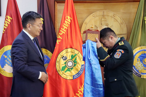 ЗХЖШ-ын дарга С.Ганбямба ажлаа хүлээн авлаа