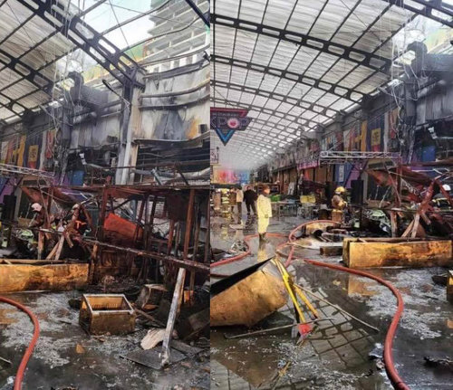 Мишээл экспо худалдааны төвийн “Food Street“-д гал гарчээ