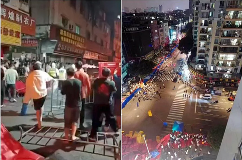 МИР24: Гуанжоуд хөл хориог эсэргүүцсэн хүмүүс үймээн дэгдээж, цагдаагийнхан гал нээсэн