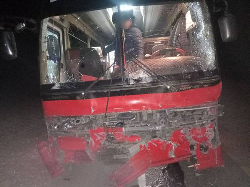 Монголоос Буриадыг зорьсон автобус  зам тээврийн осол гаргажээ