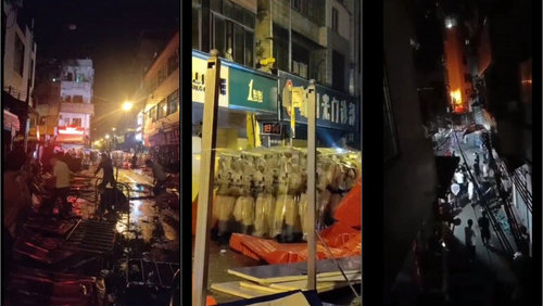 Хятадад дахин эсэргүүцэл гарч, жагсагчид цагдаагийнхантай мөргөлджээ