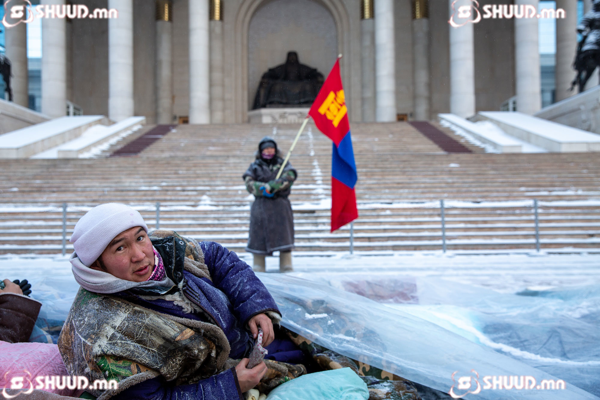 ФОТО: Жагсаалын ес дэх өдөр