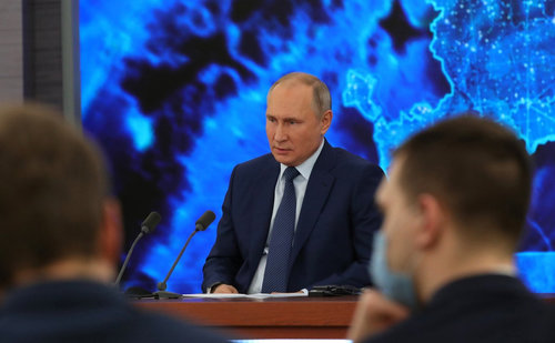 Британийн тагнуул: Путин дайны тухай асуултаас зугтахын тулд хэвлэлийн бага хурлаа цуцалсан