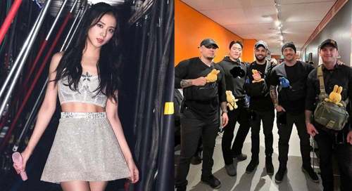 Blackpink-ийн Жисү бие хамгаалагчдадаа чихмэл тоглоом бэлэглэжээ