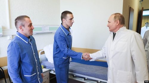 Шархадсан орос цэргүүдийг гүйцэт эмчлэлгүй фронт руу буцааж байна