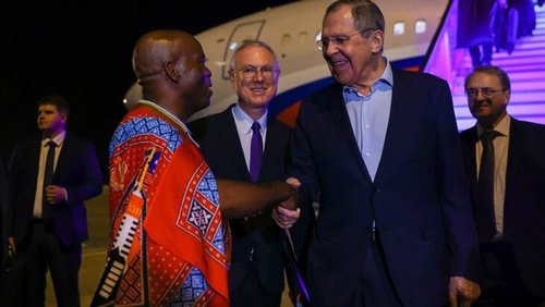 Лавров анх удаа Эсватини улсад айлчлав