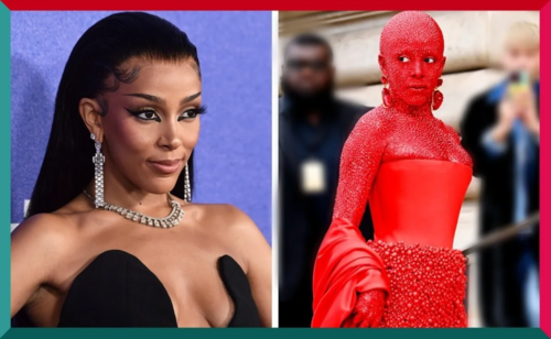 Дожа Кат Парисын загварын шоунд 30 мянган шигтгээгээр биеэ чимэв