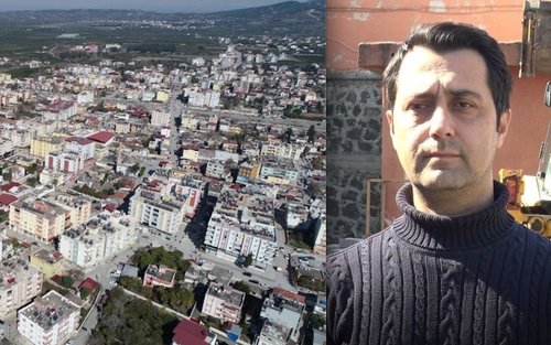 Хатай мужид нуралгүй үлдсэн цор ганц хот болох Эрзин хотын дарга Оккеш Эльмасоглу