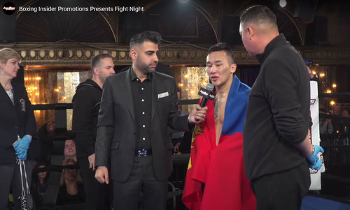 Э.Цэндбаатар Жордан Уайттай тулалдана