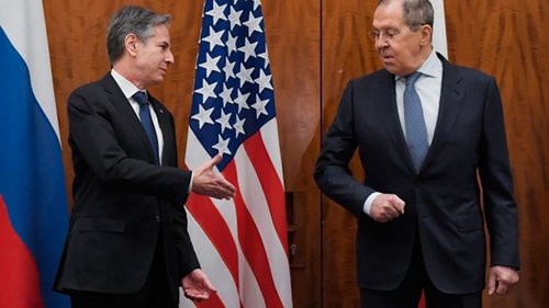 Блинкен, Лавров нар дайн эхэлснээс хойш анх удаа уулзлаа