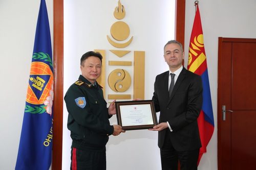 Туркийн Элчин сайд талархал илэрхийллээ