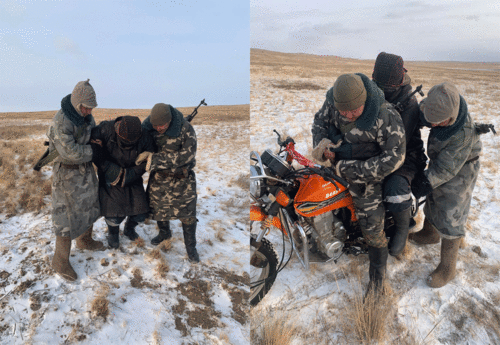 Хилчид хүний амь аварчээ