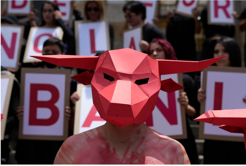 Бухын тулааныг эсэргүүцэгчид баг зүүн, нүцгэн жагсжээ