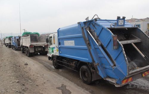 БЗД-ийн Нийтлэг үйлчилгээний газар 356 саяар хогийн машин ТҮРЭЭСЛЭНЭ