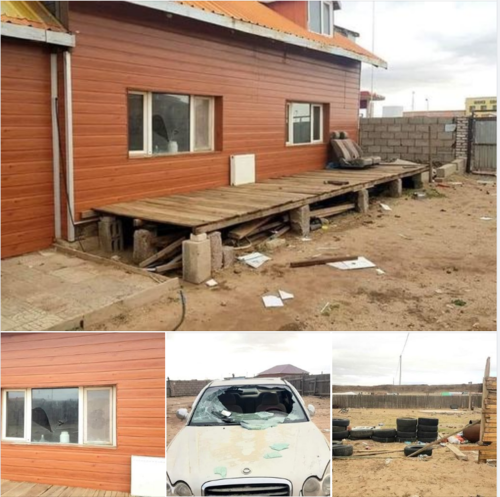 Сүхбаатар аймгийн Дарьганга сумынхан эзэнгүй айлын хөрөнгийг эвдэж, сүйтгэжээ