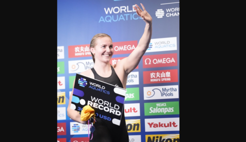 Титмус 400 метрийн чөлөөт сэлэлтийн төрөлд дэлхийн дээд амжилтыг шинээр тогтоов