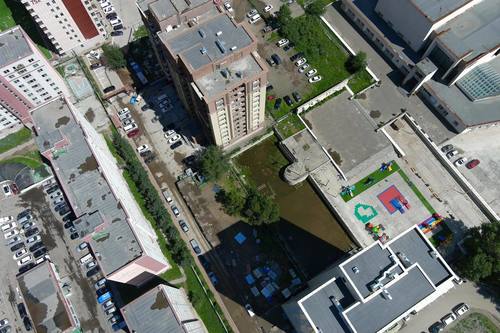 РЦНК-гийн баруун талын барилгын ажлыг зогсоолоо