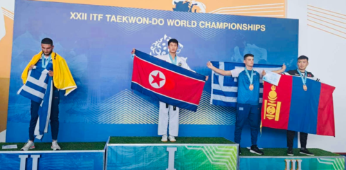 Таэквондогийн дэлхийн аваргаас Ө.Тэмүүлэн хүрэл медаль хүртжээ