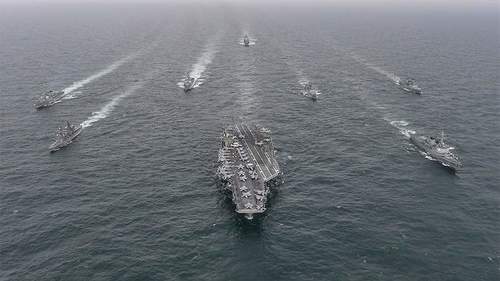 Өмнөд Солонгос, АНУ, Япон хамтран пуужин ашиглан тэнгисийн цэргийн сургуулилалт хийжээ