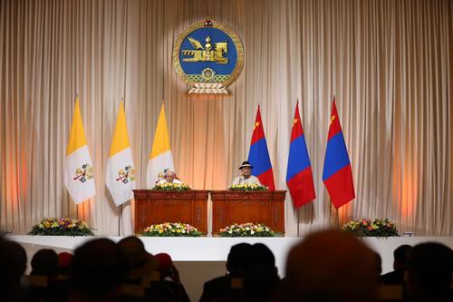 ПАП ФРАНЦИС: Монгол Улс шашин шүтлэгийн эрх чөлөөний бэлгэ тэмдэг байх нь аргагүй юм