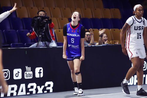 FIBA 3x3: Монголын эмэгтэй шигшээ баг АНУ-ын шигшээ багийг хожлоо