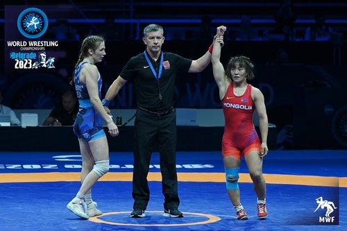 Белград-2023: Д.Отгонжаргал мөнгөн медалийн болзол хангаж, олимпын эрхээ авлаа