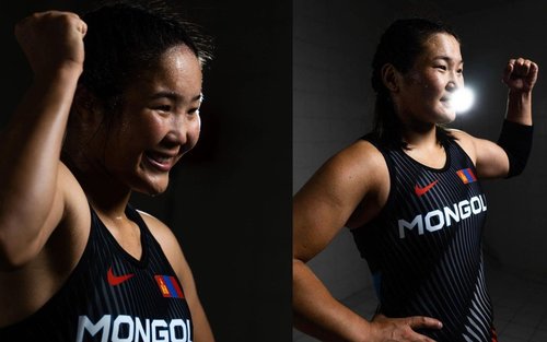Э.Дэлгэрмаа, Э.Даваанасан нар чөлөөт бөхийн ДАШТ-ээс мөнгөн медаль хүртлээ 