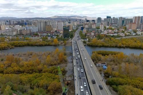 Зайсангийн шинэ гүүр нээгдлээ