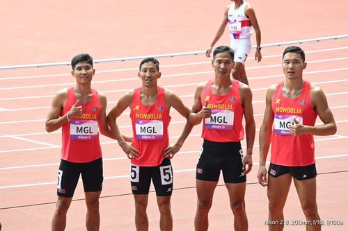 Ханжоу-2022: Монголын баг 4х400 метрийн буухиа гүйлтэд өрсөлдлөө