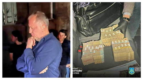 Украины Сума хотын дарга авлига авч байгаад баригджээ