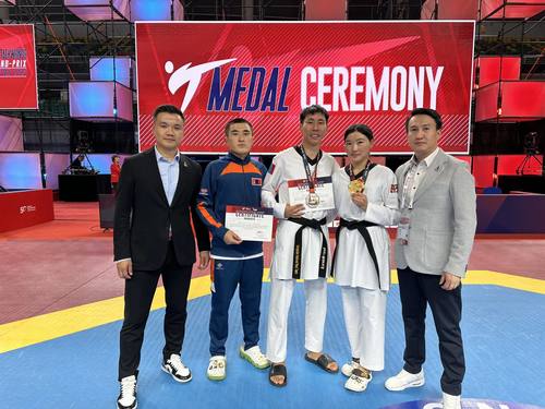 Пара таеквондо: У.Сүрэнжав алт, Г.Болор-Эрдэнэ мөнгөн медаль хүртлээ 