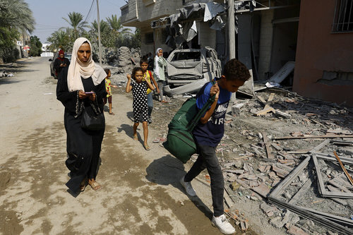 НҮБ: Газын зурвасын 264 мянган оршин суугч орон гэрээ орхив