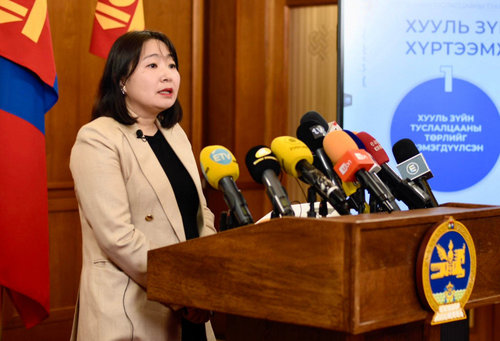 Х.Нямбаатар орлогч дарга нараа танилцууллаа