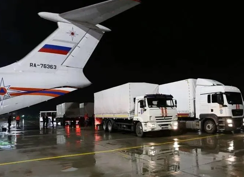 ОХУ Газын зурвас руу хүмүүнлэгийн тусламж илгээжээ