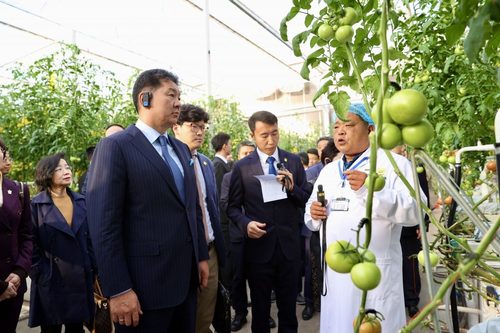 Ерөнхийлөгч У.Хүрэлсүх “Кайсэн” хөдөө аж ахуйн паркийн үйл ажиллагаатай танилцлаа