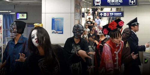 Хятадад Хэллоуин баярын нүүр будалт хийхийг хоригложээ