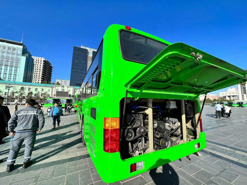 Ногоон автобусыг оношилгоонд оруулж байгаа юу