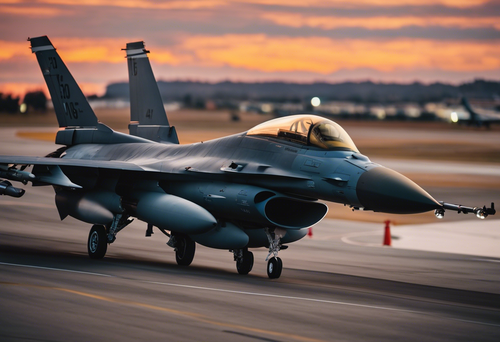 Америкийн F-16 сөнөөгч онгоц Шар тэнгист сүйрчээ