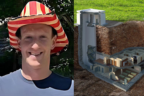 Марк Цукерберг Хавайд газар доорх бункер барина