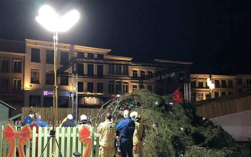 Бельгийн нэгэн хотын сүлд мод нуран унаж, нэг хүн амиа алджээ