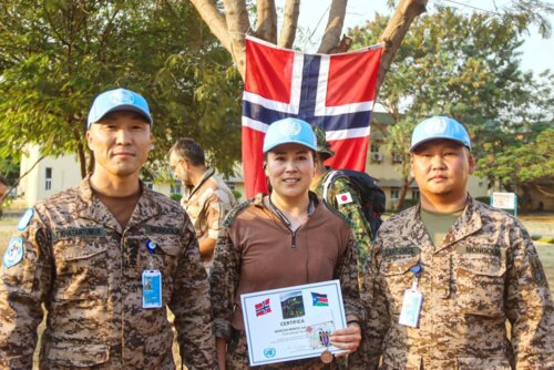 Монголын энхийг сахиулагчид маршийн тэмцээнийг тэргүүллээ